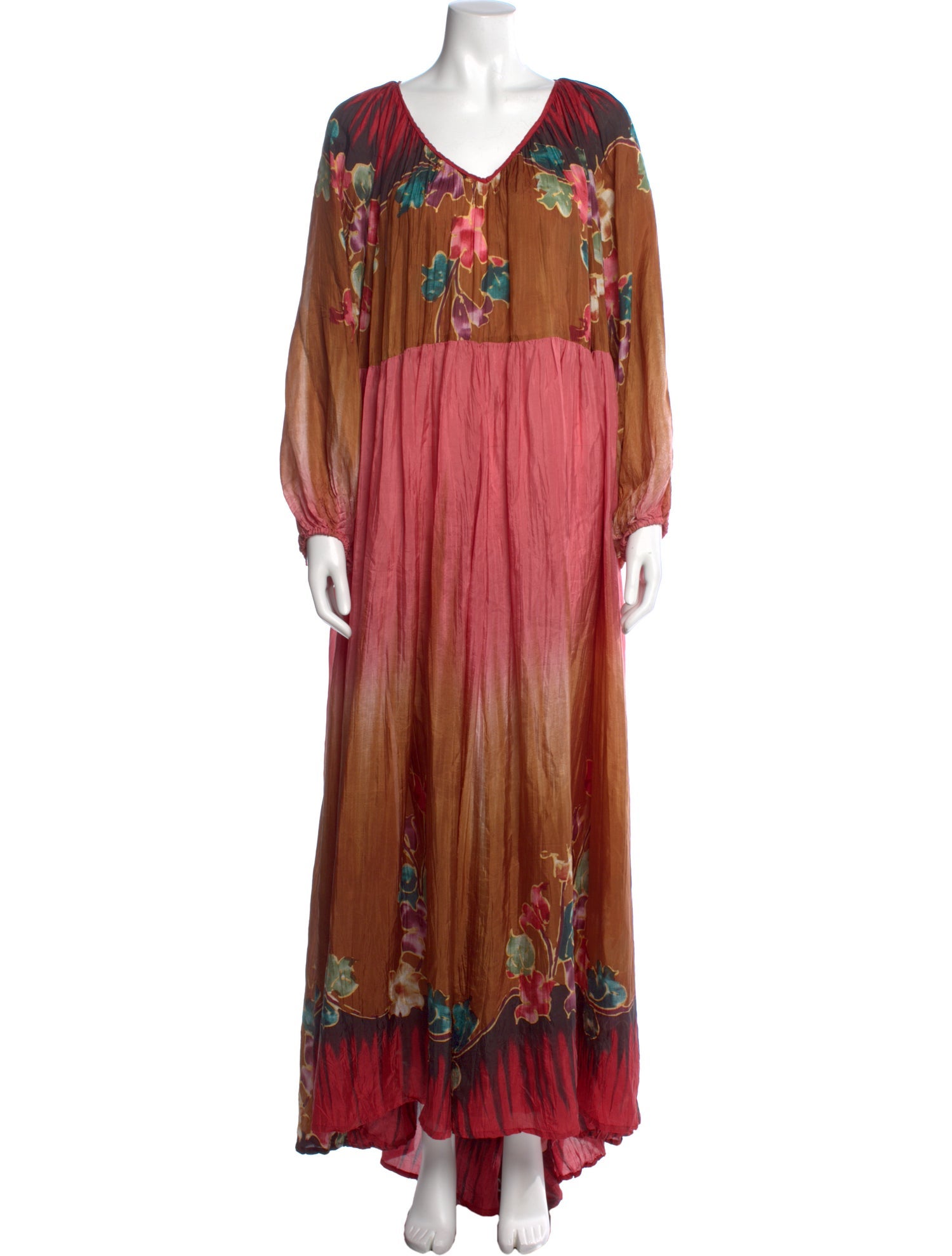 Mes Demoiselles Silk Long Dress