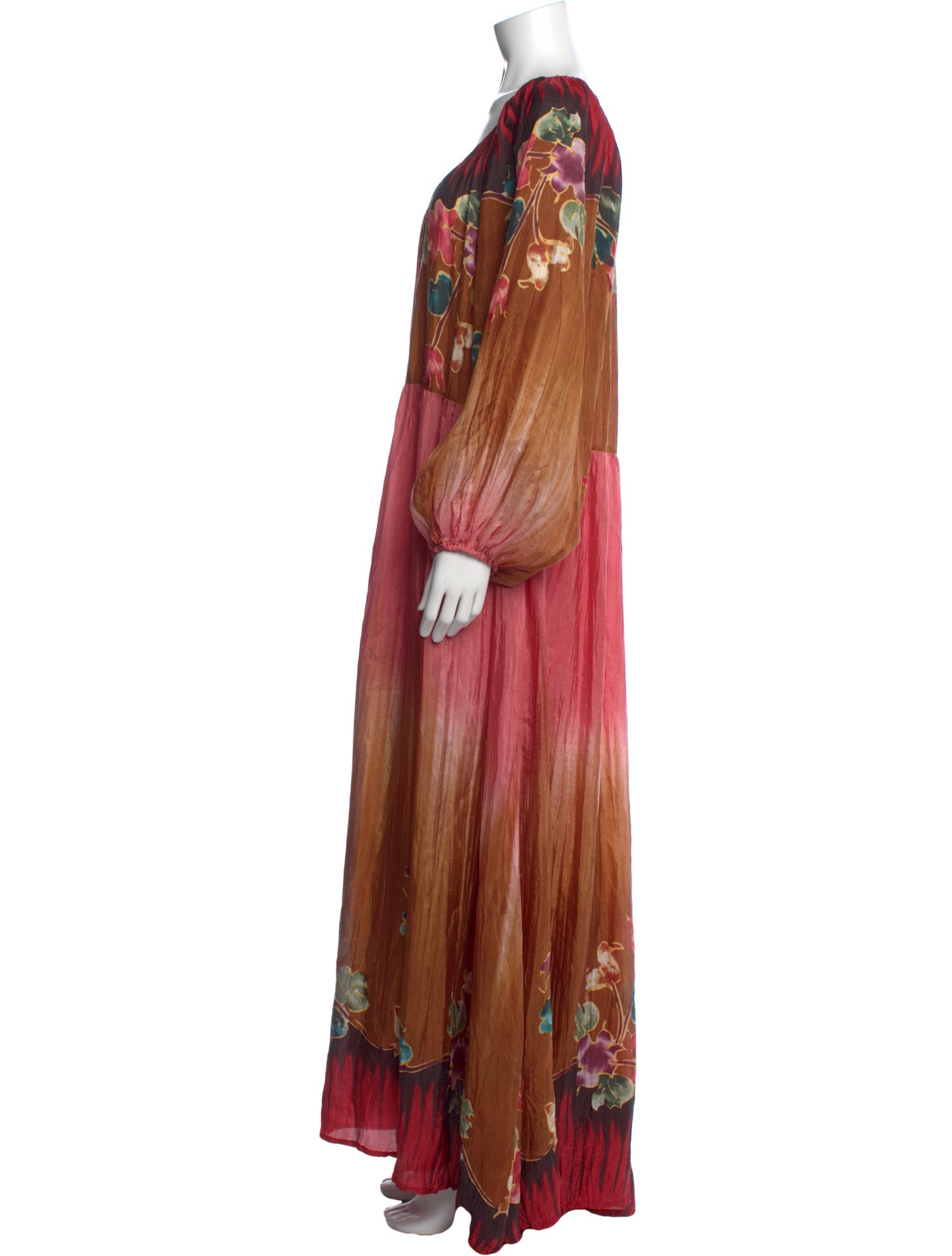 Mes Demoiselles Silk Long Dress