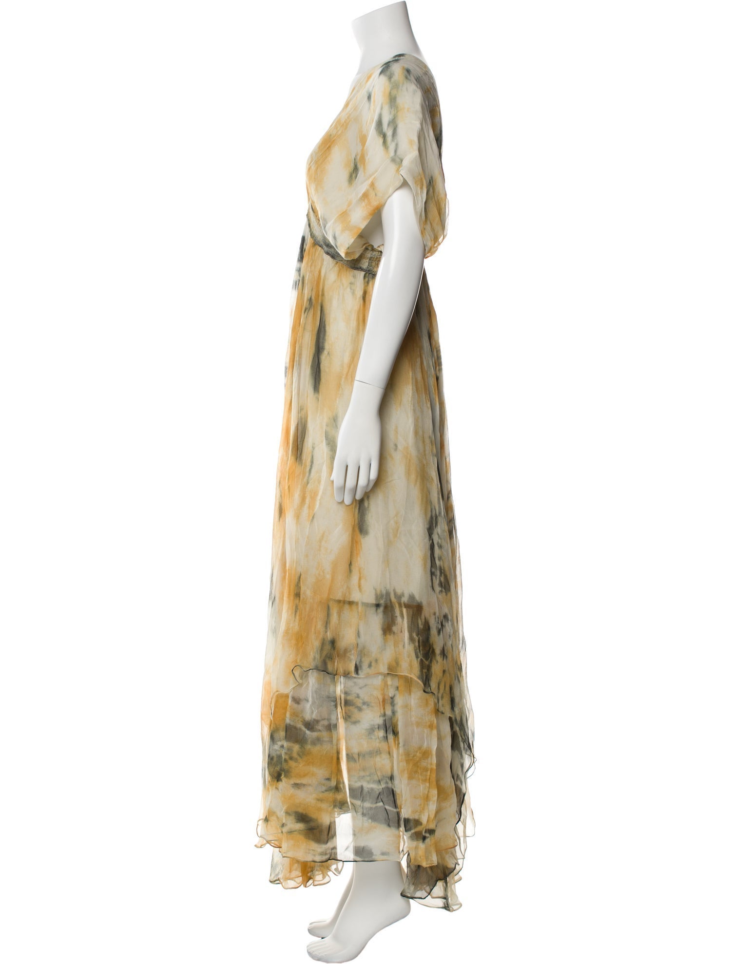 Mes Demoiselles Printed Long Dress