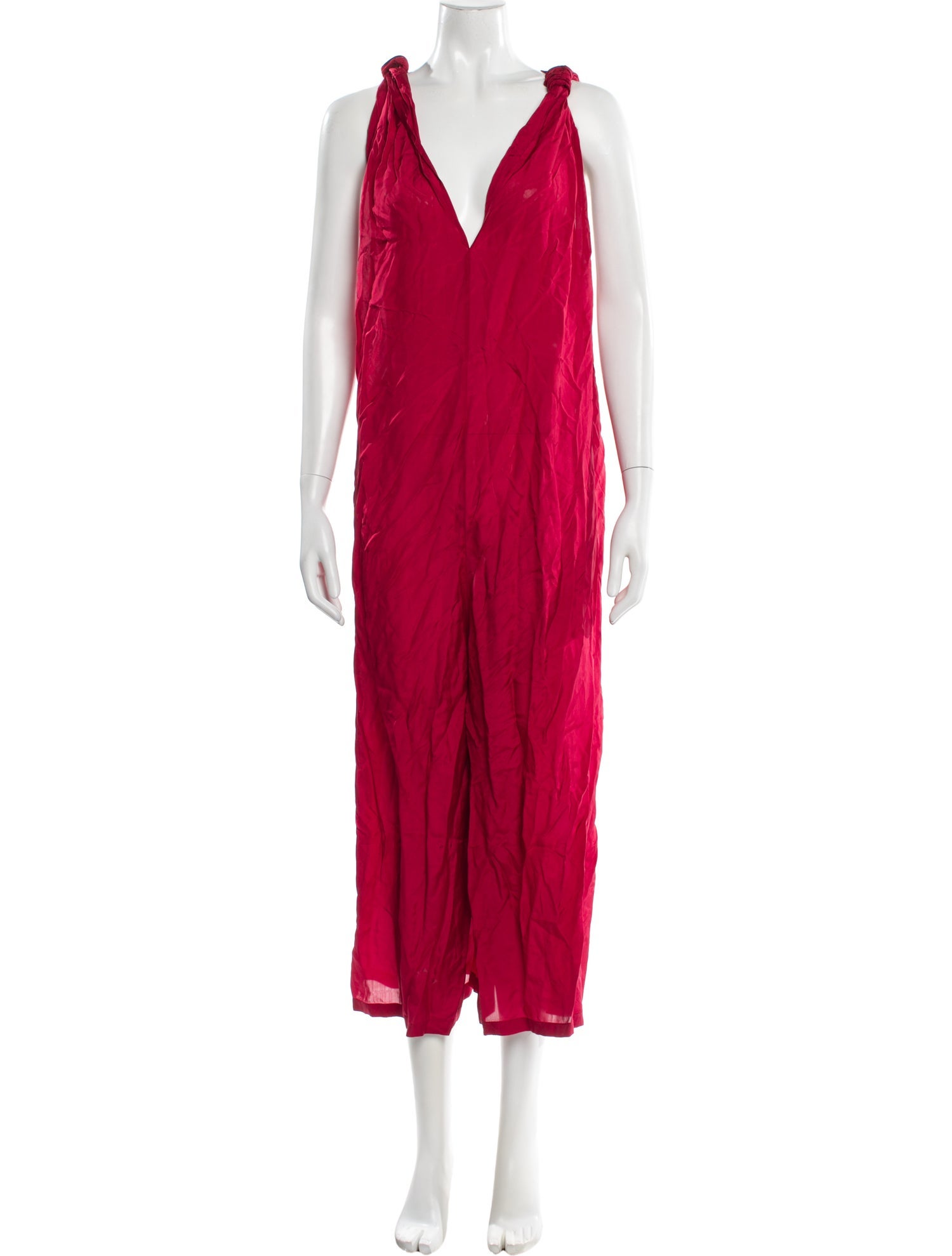 Mes Demoiselles V-Neck Long Dress