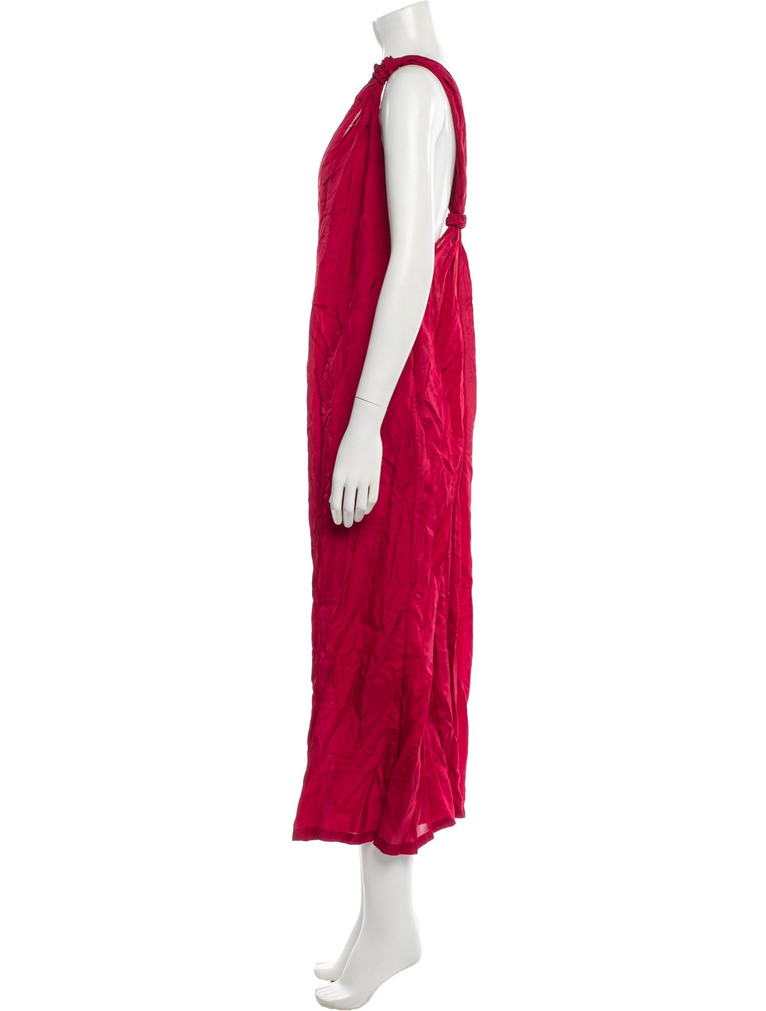 Mes Demoiselles V-Neck Long Dress