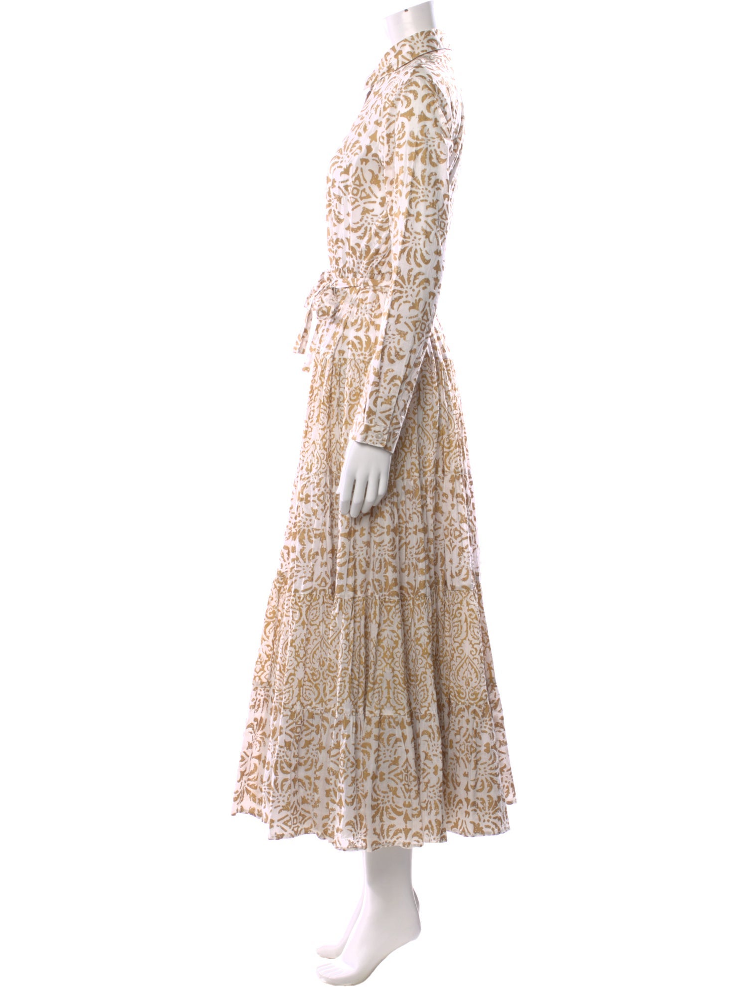 Mes Demoiselles Animal Print Long Dress