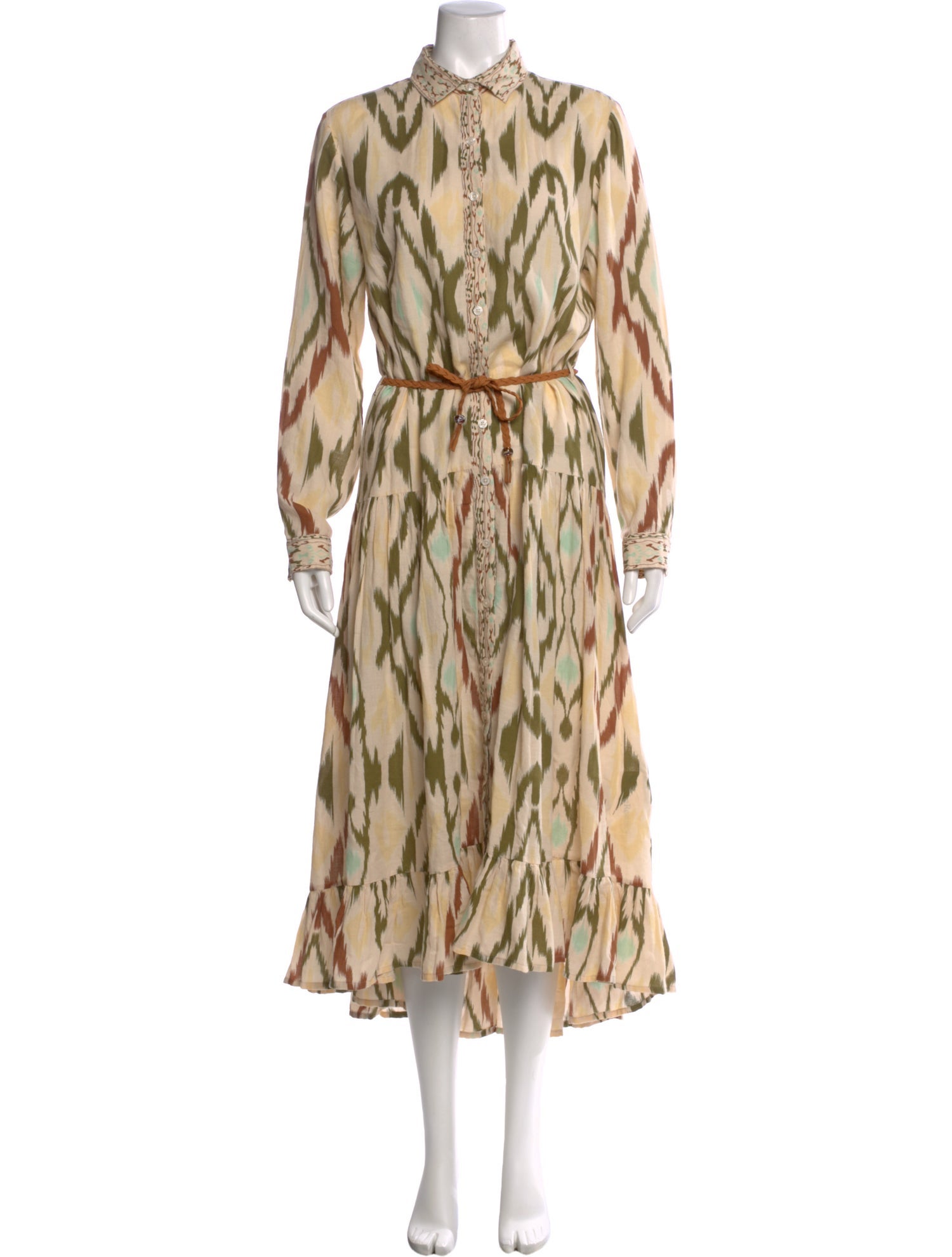 Mes Demoiselles Printed Long Dress