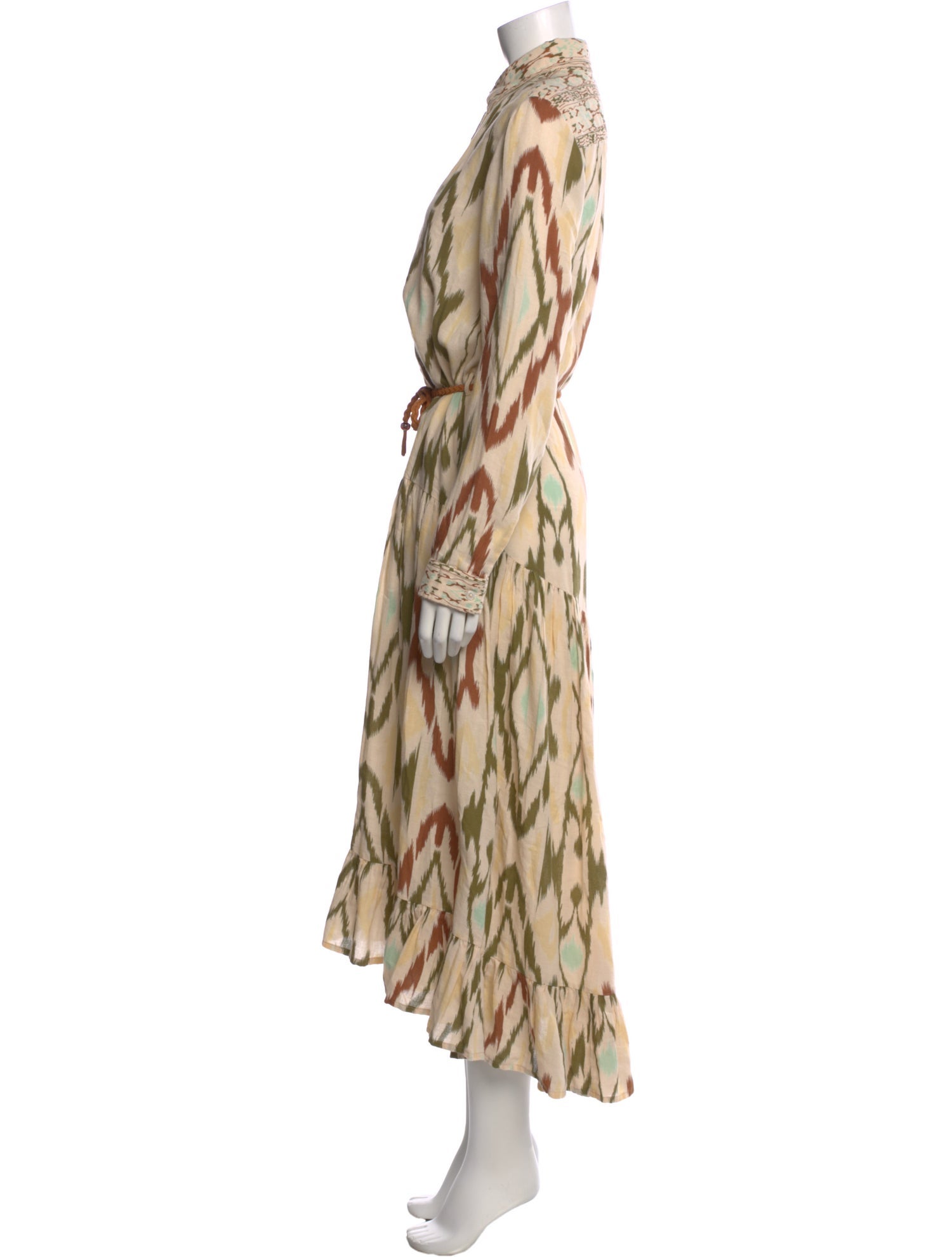 Mes Demoiselles Printed Long Dress