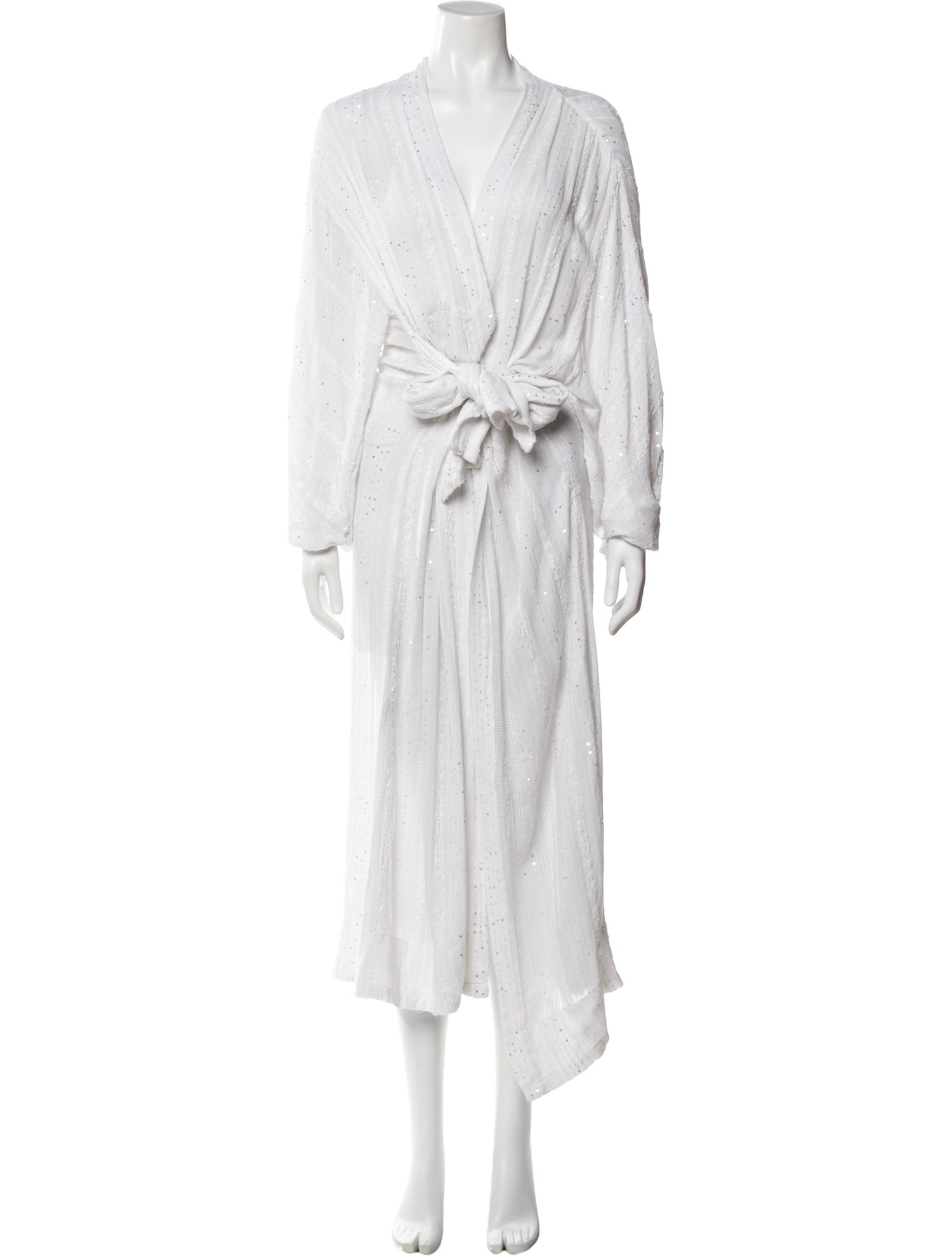 Mes Demoiselles V-Neck Long Dress