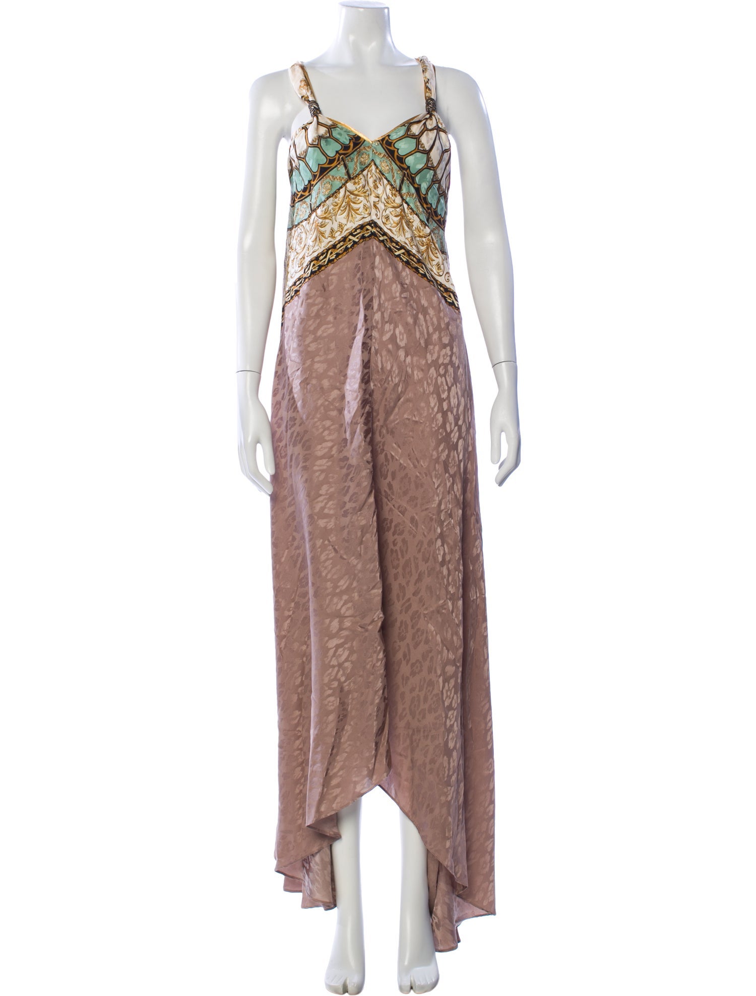 Mes Demoiselles Silk Long Dress