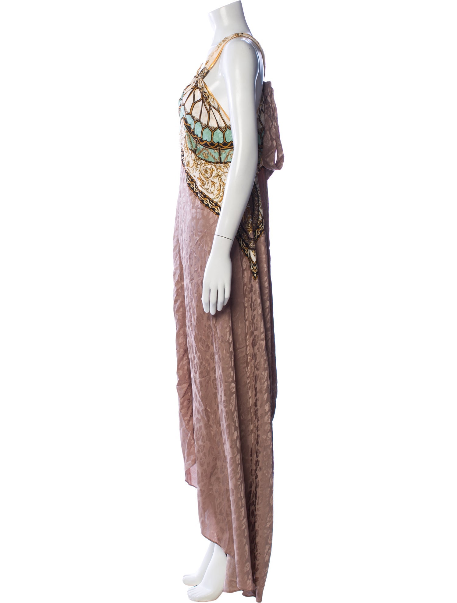Mes Demoiselles Silk Long Dress