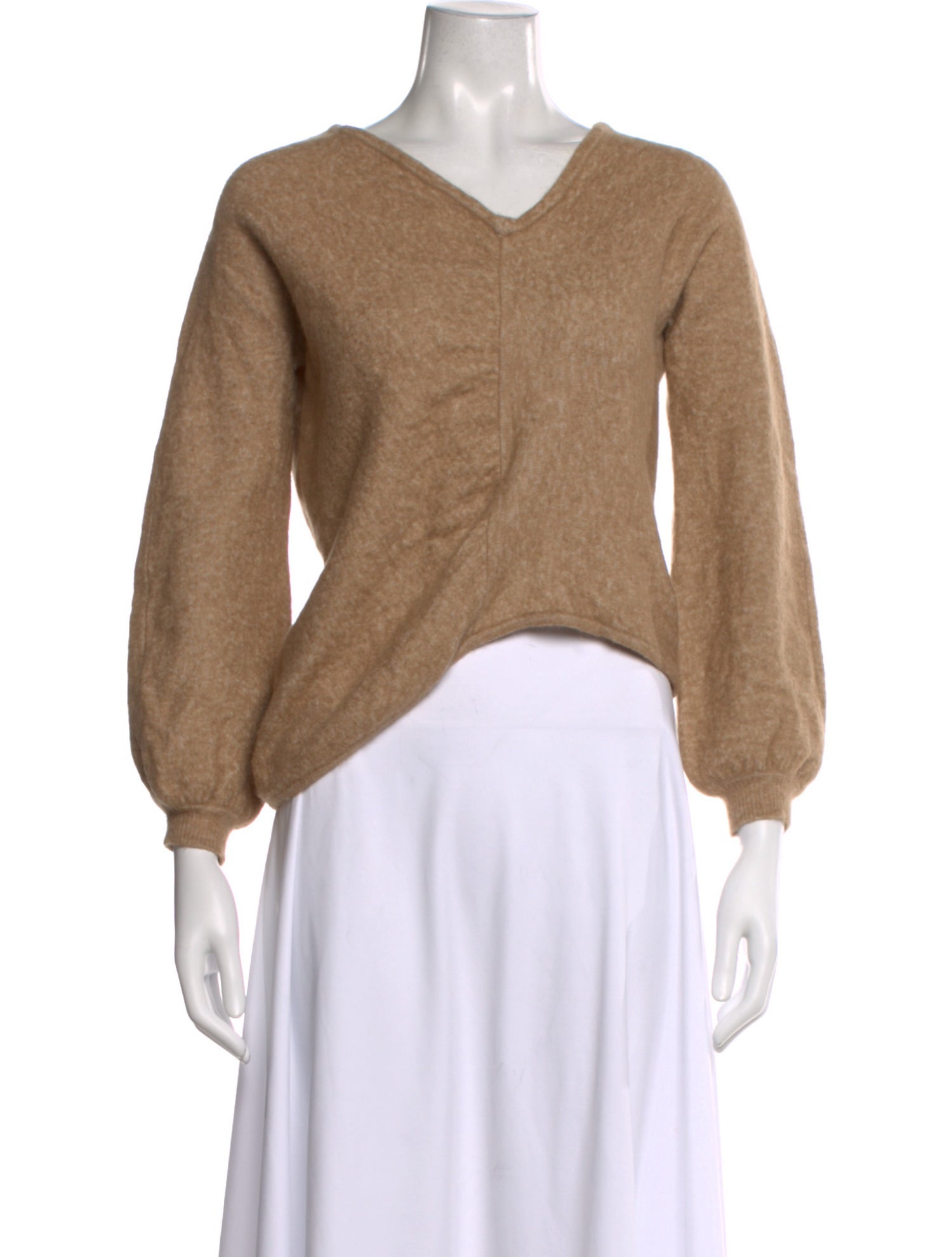 Mes Demoiselles Alpaca V-Neck Sweater