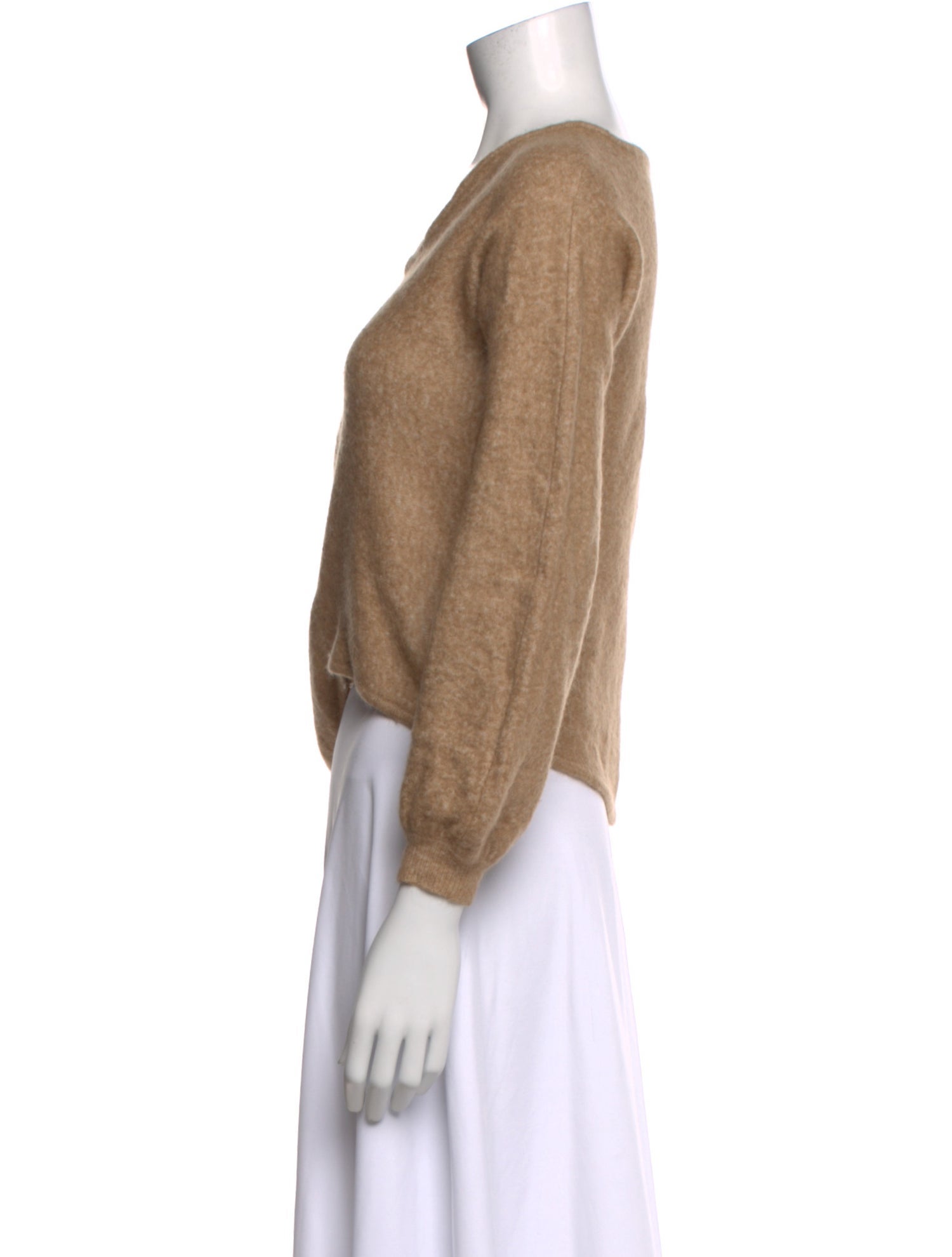 Mes Demoiselles Alpaca V-Neck Sweater