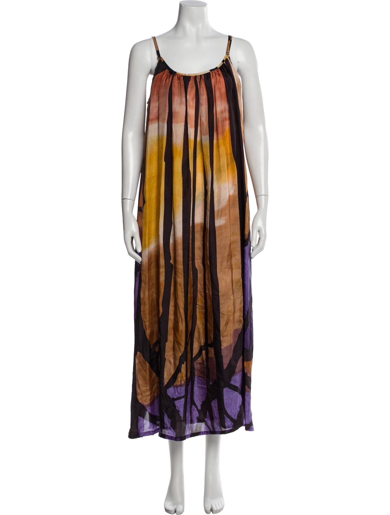 Mes Demoiselles Silk Long Dress