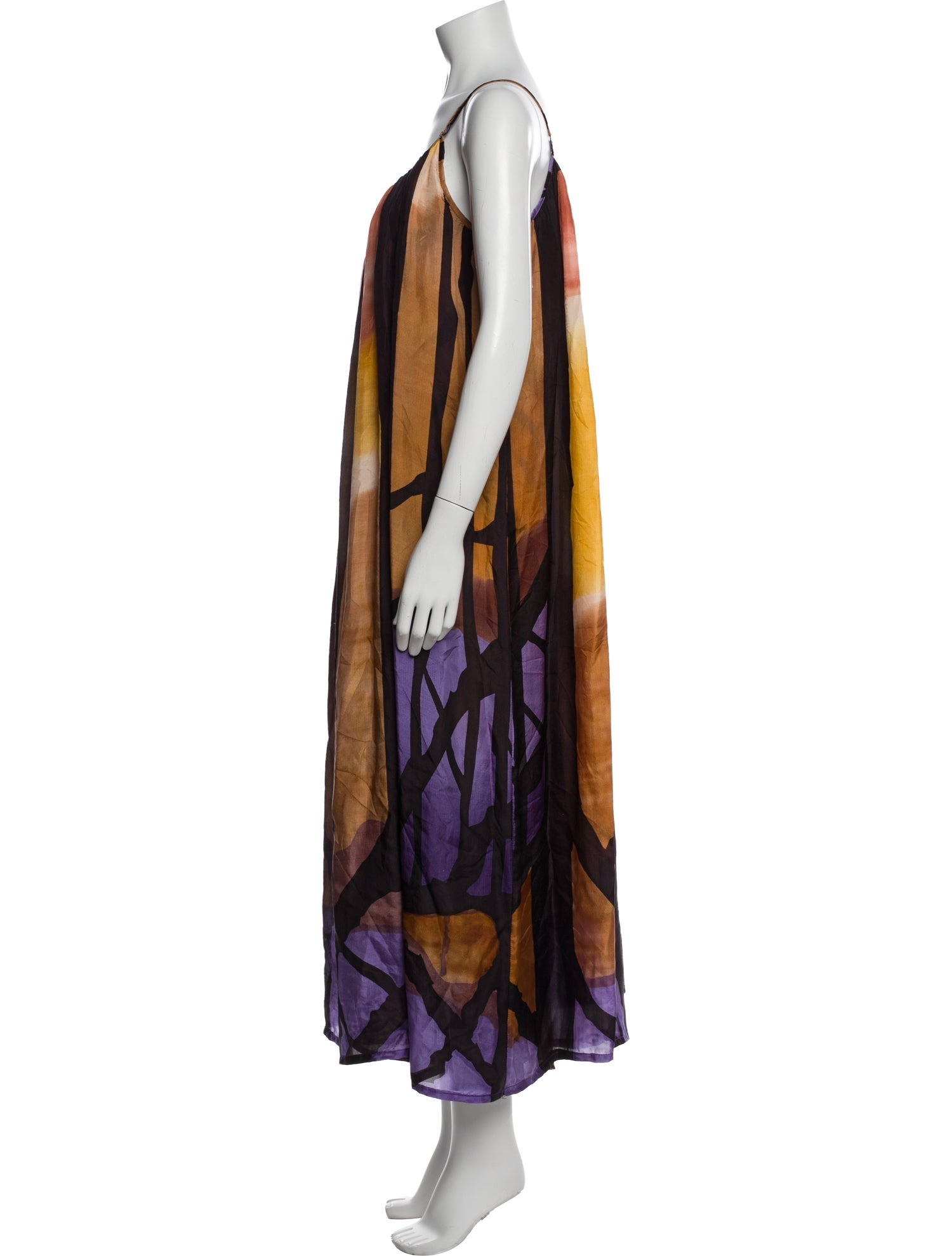 Mes Demoiselles Silk Long Dress