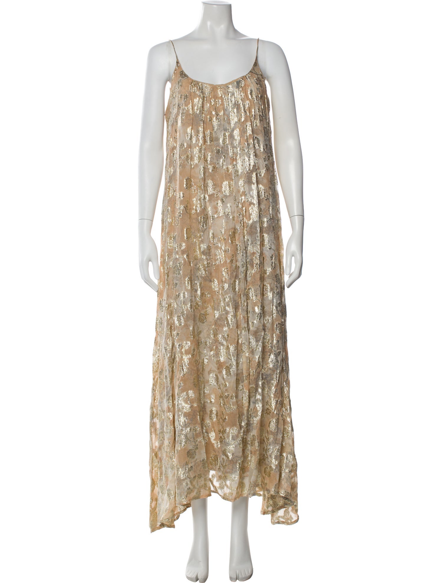 Mes Demoiselles Printed Long Dress