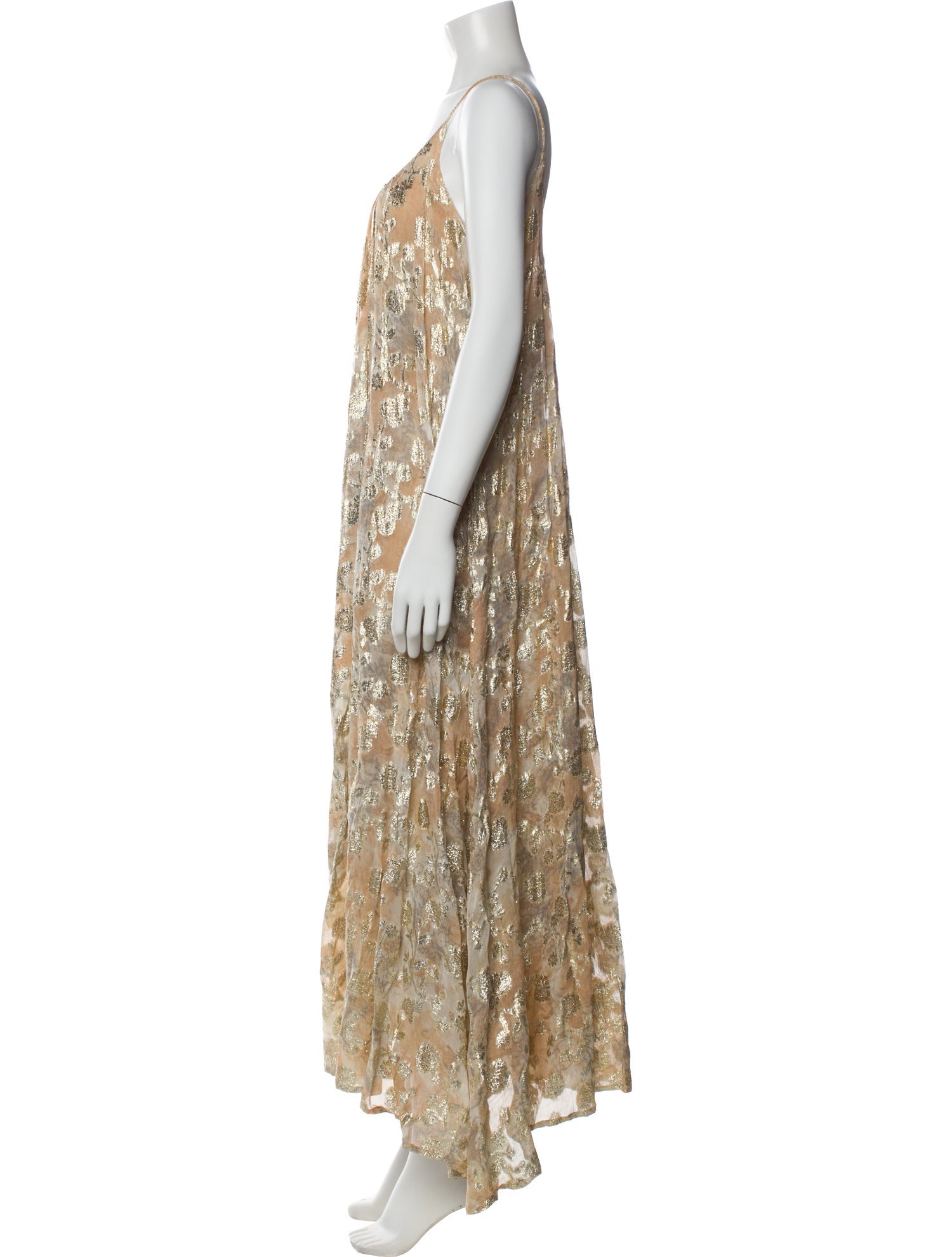 Mes Demoiselles Printed Long Dress