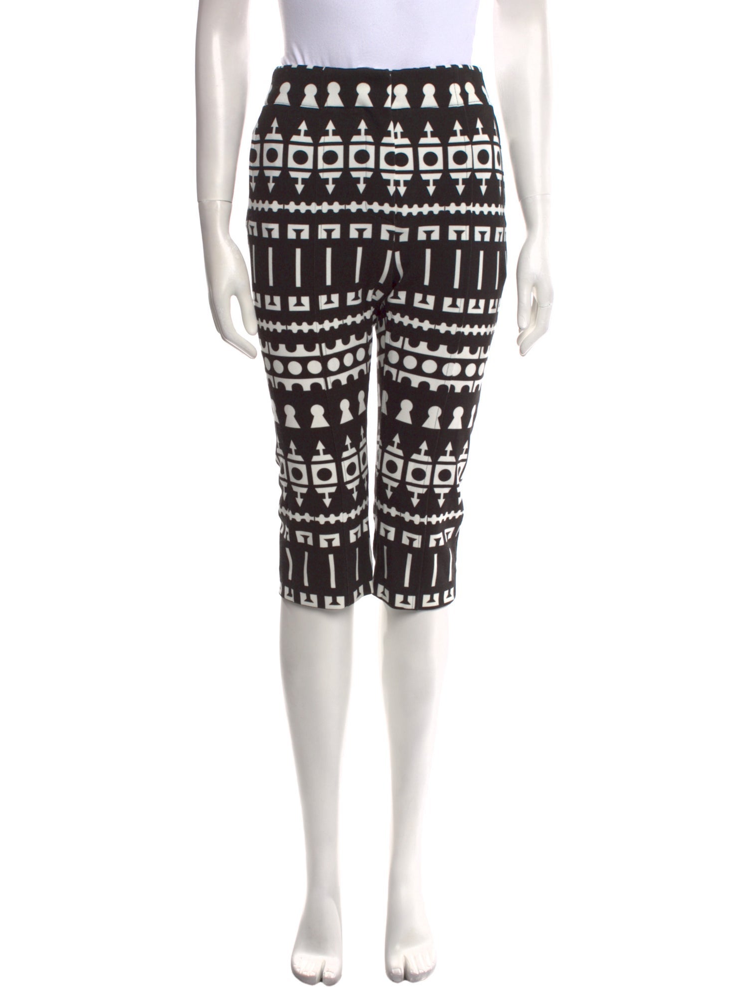 Atto Printed Straight Leg Pants w/ Tags