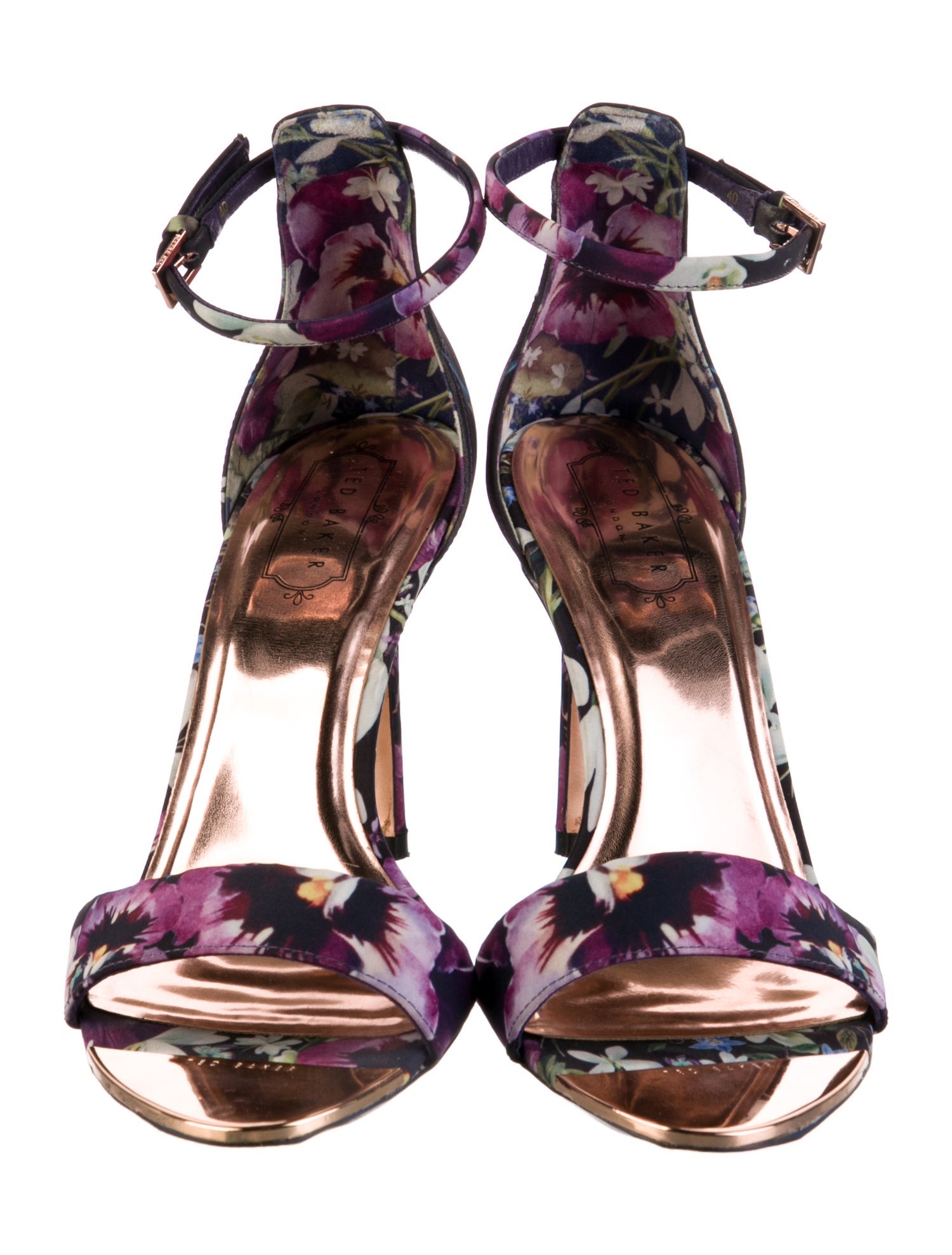 Ted Baker Floral Print Sandals