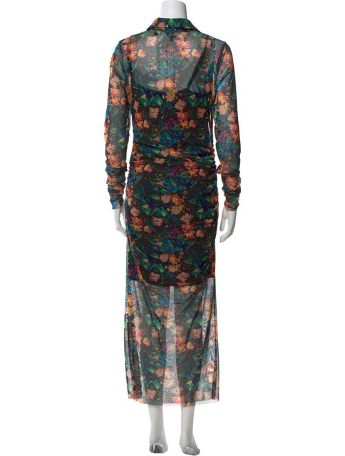 Ted Baker Floral Print Long Dress
