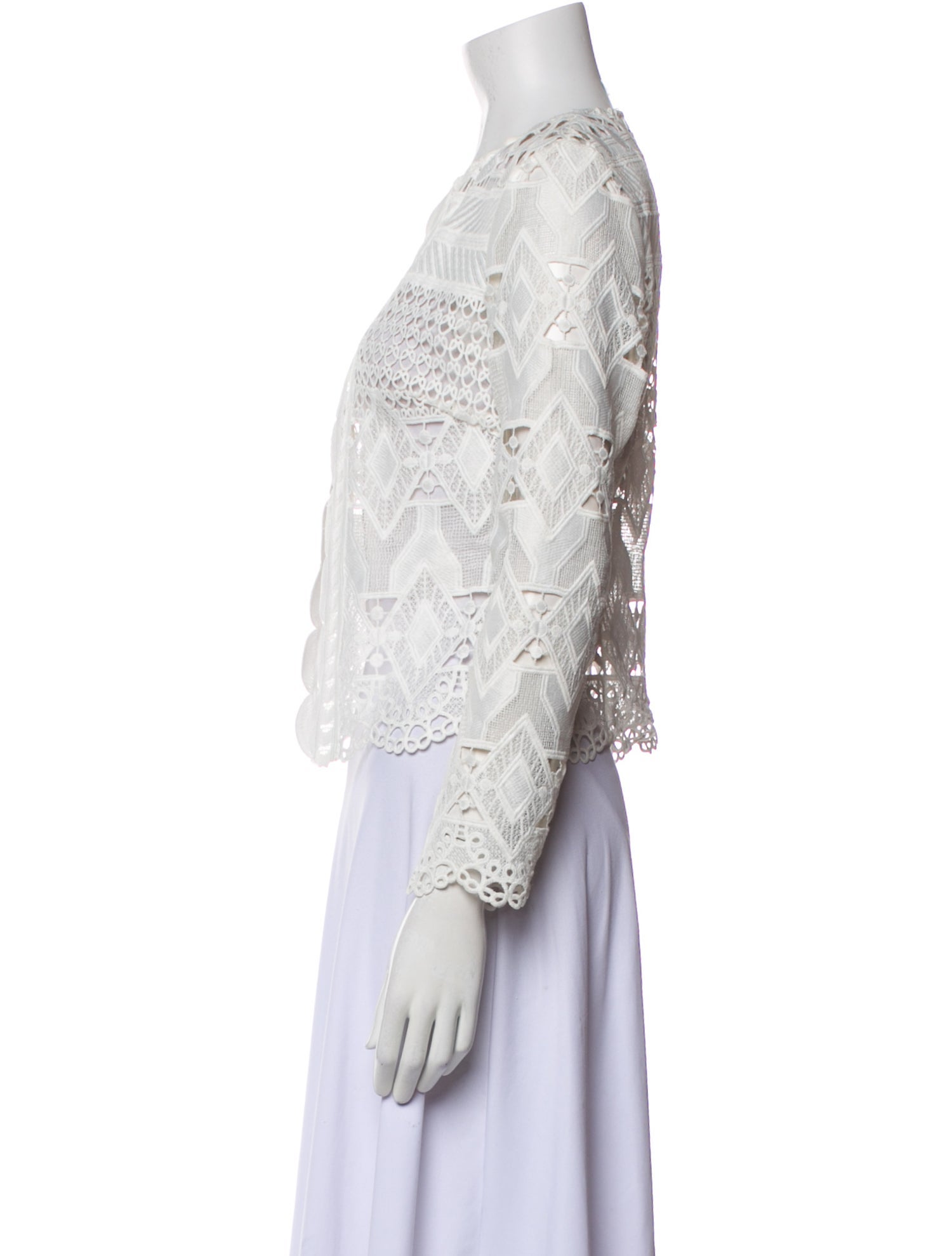 Ted Baker Lace Pattern Evening Jacket