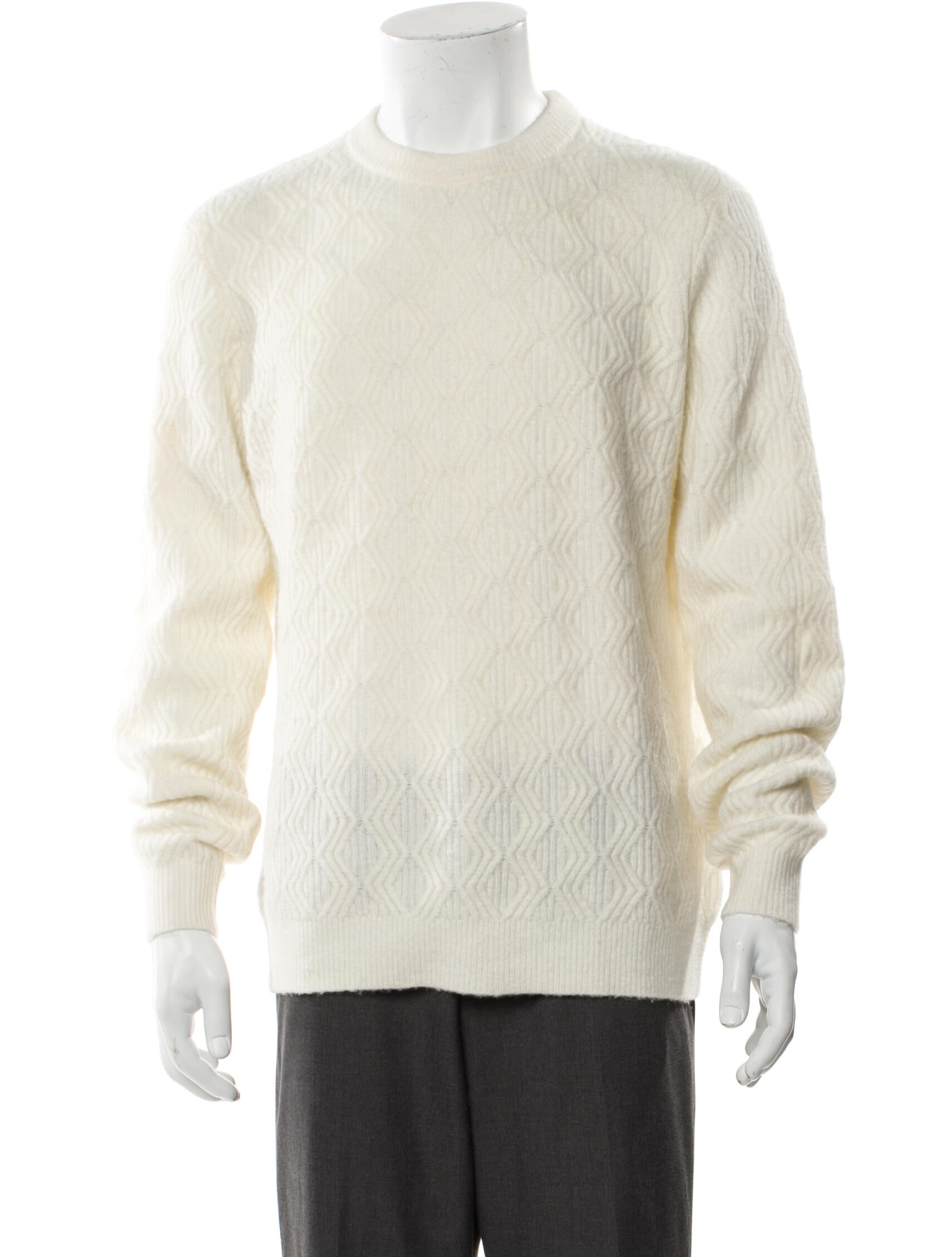 Ted Baker Patterned Crew Neck Pullover