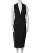 Ted Baker Wool Keyhole Accent Skirt Suit