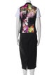 Ted Baker Wool Keyhole Accent Skirt Suit
