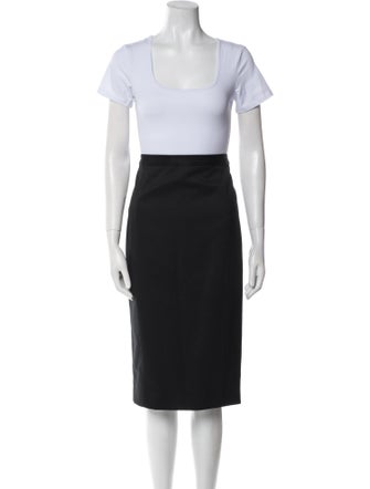 Ted Baker Wool Keyhole Accent Skirt Suit