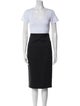 Ted Baker Wool Keyhole Accent Skirt Suit