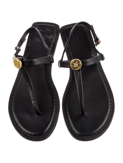 Ted Baker Leather T-Strap Sandals
