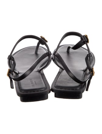 Ted Baker Leather T-Strap Sandals