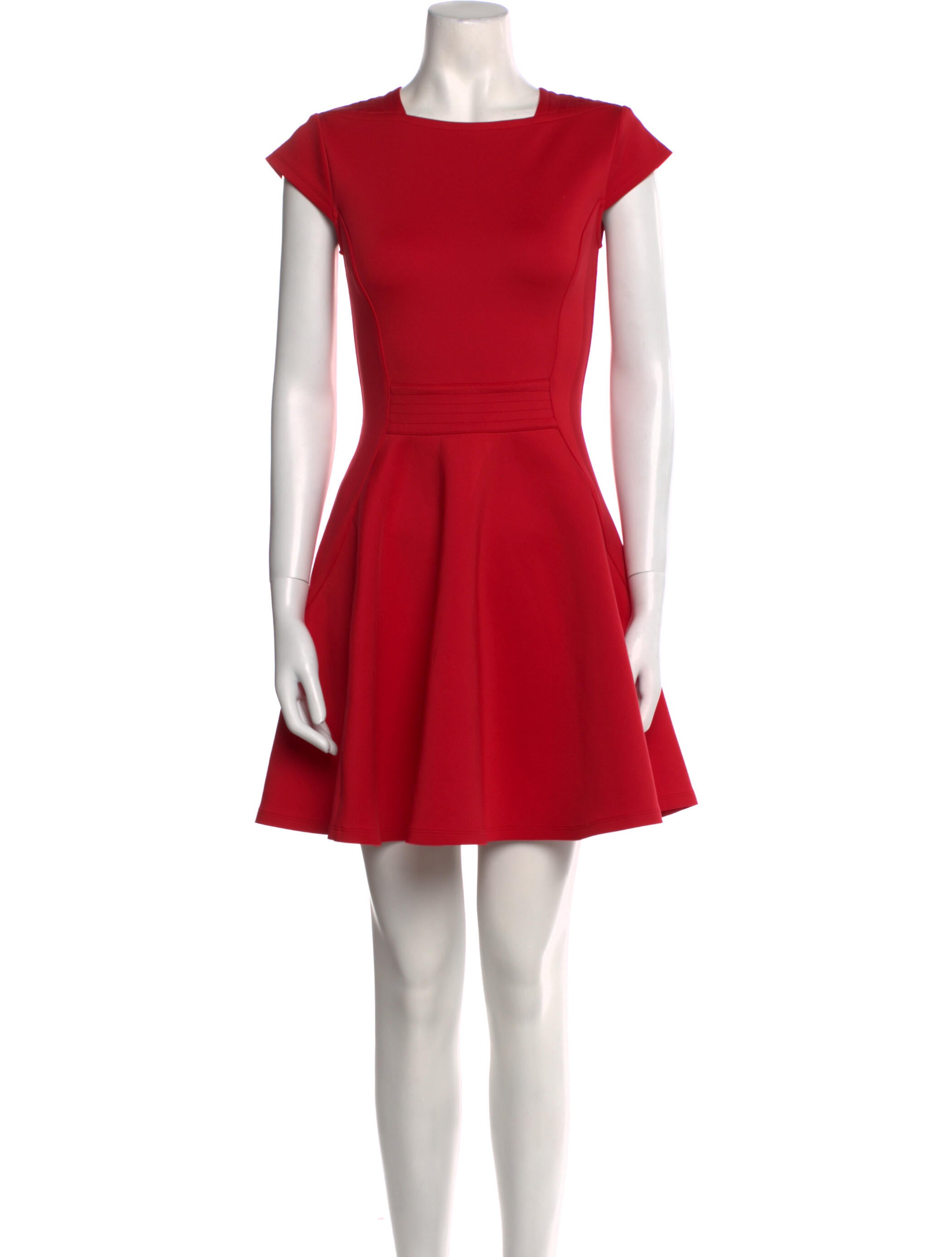 Ted Baker Bateau Neckline Mini Dress