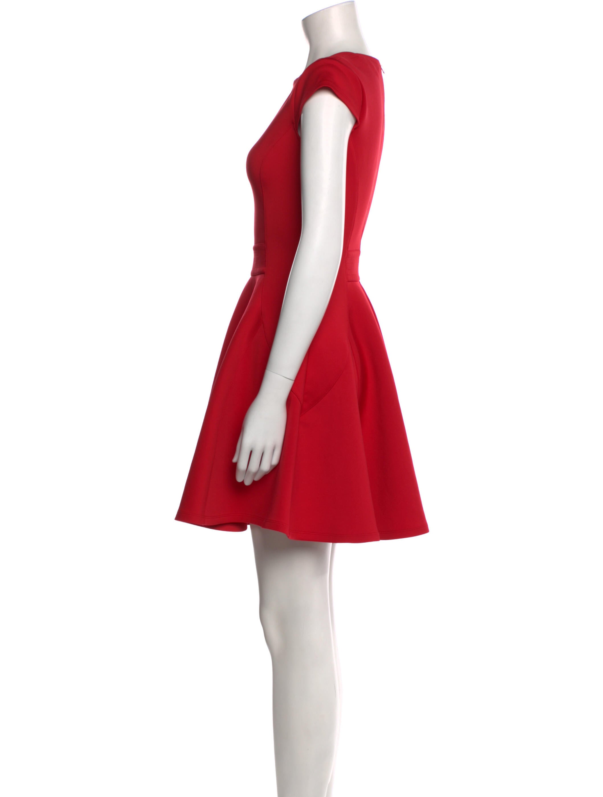 Ted Baker Bateau Neckline Mini Dress