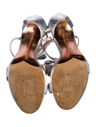 Ted Baker Leather Bow Accents T-Strap Sandals