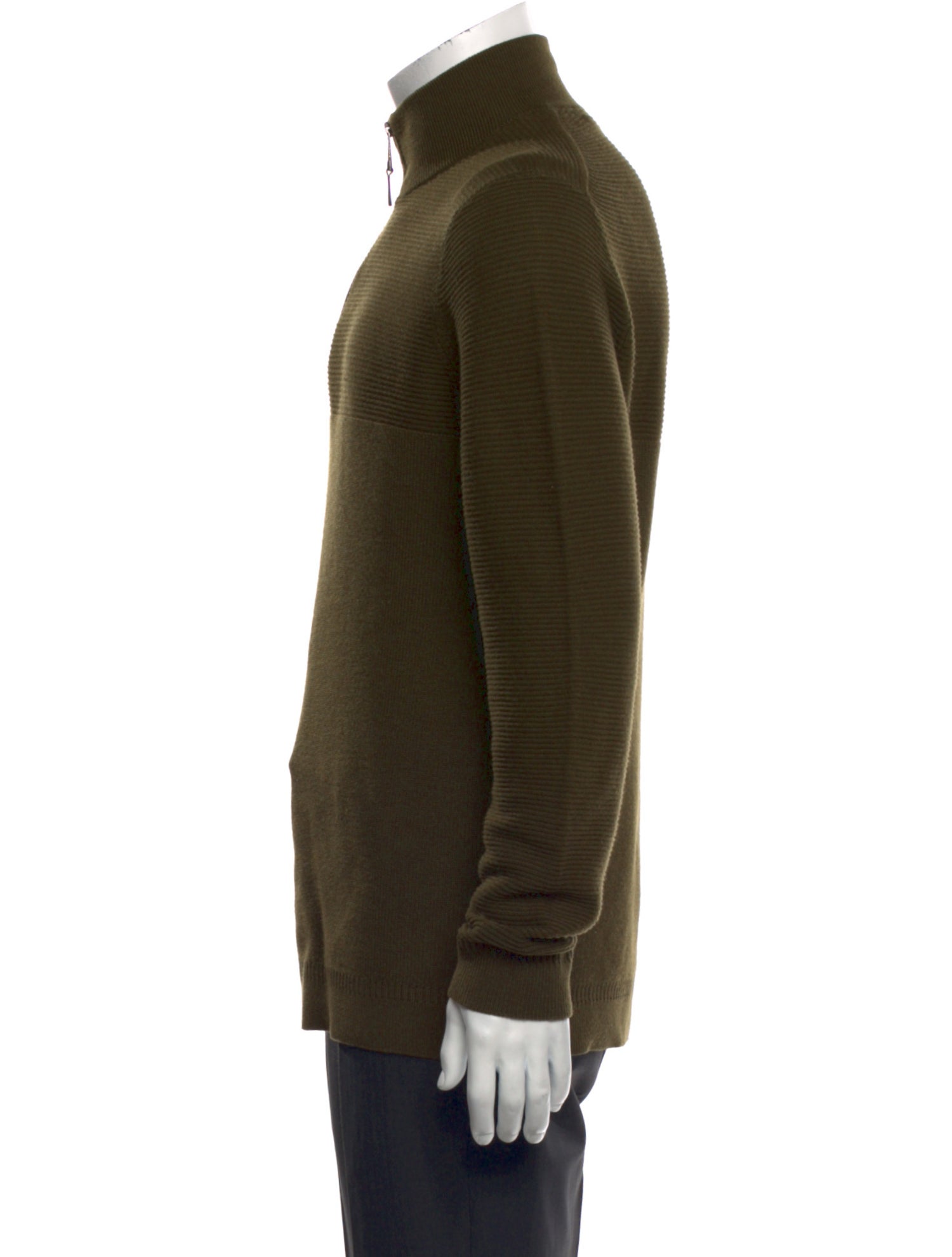 Ted Baker Mock Neck Long Sleeve Polo Sweater