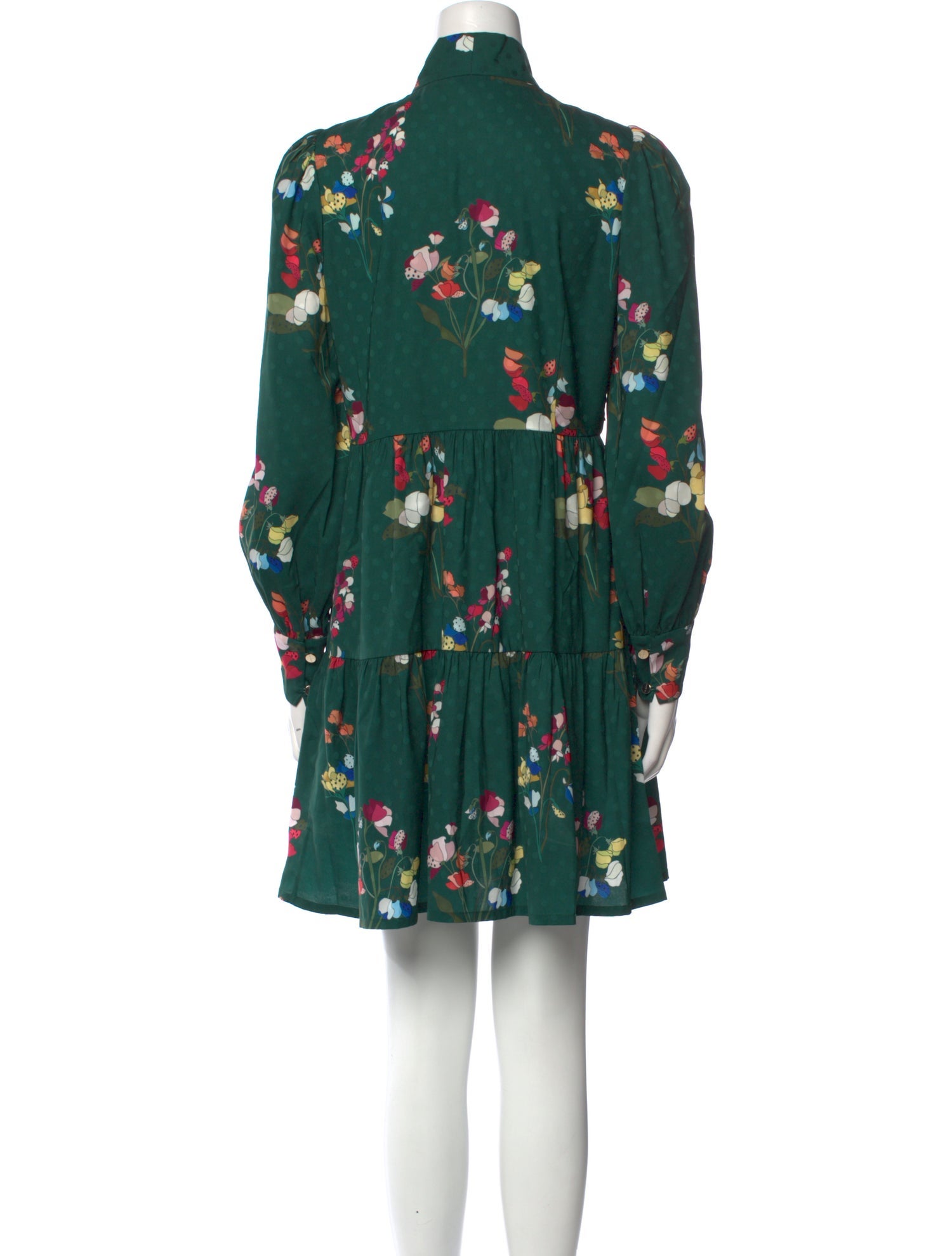 Ted Baker Floral Print Knee-Length Dress