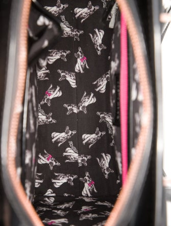 Ted Baker Patent Leather Top Handle Bag