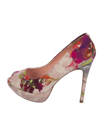 Ted Baker Floral Print Pumps
