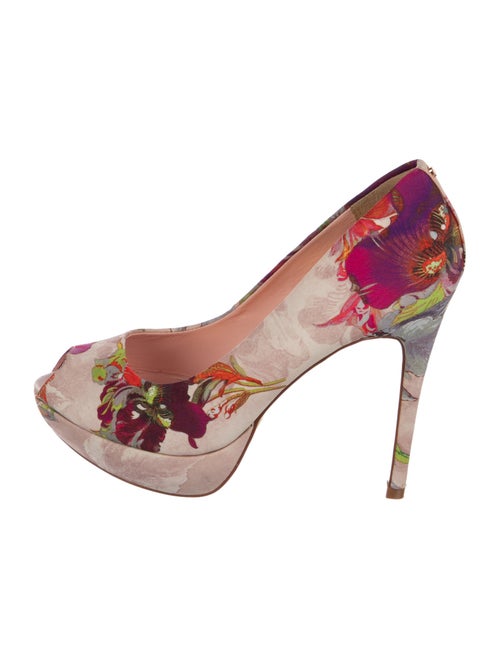 Ted Baker Floral Print Pumps