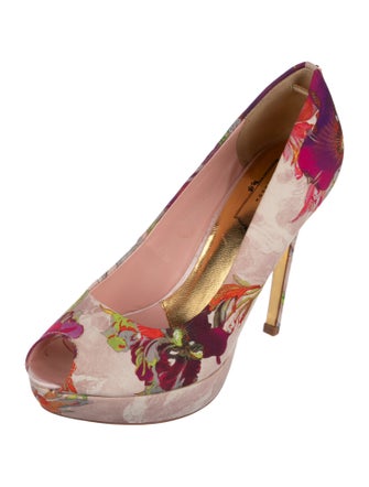 Ted Baker Floral Print Pumps