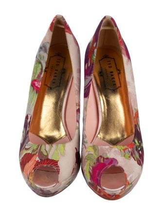 Ted Baker Floral Print Pumps