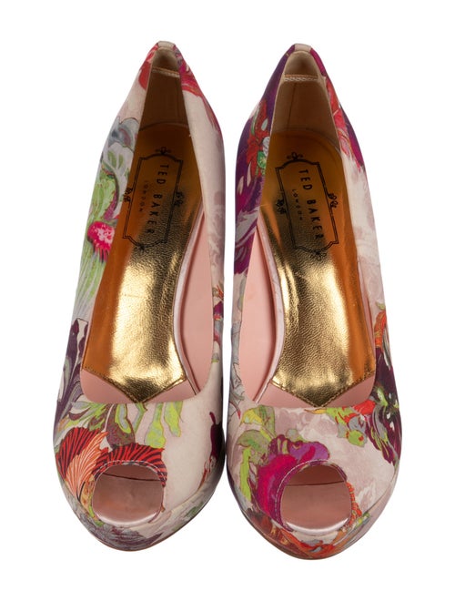 Ted Baker Floral Print Pumps