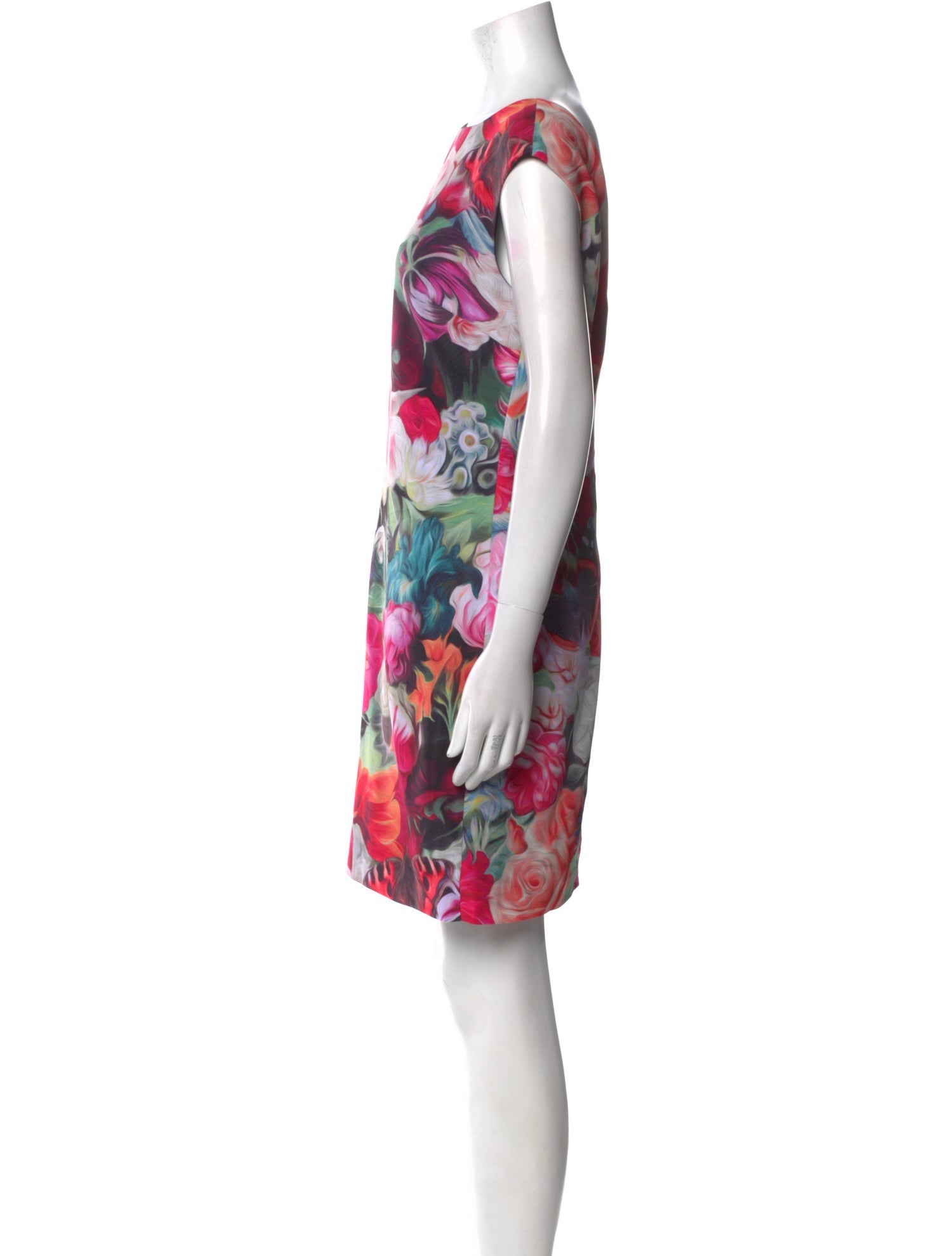 Ted Baker Floral Print Mini Dress