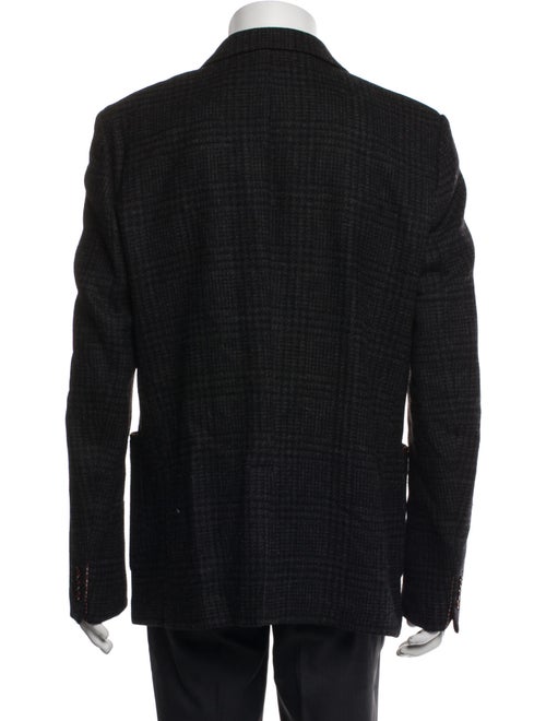 Ted Baker Wool Tweed Pattern Peacoat