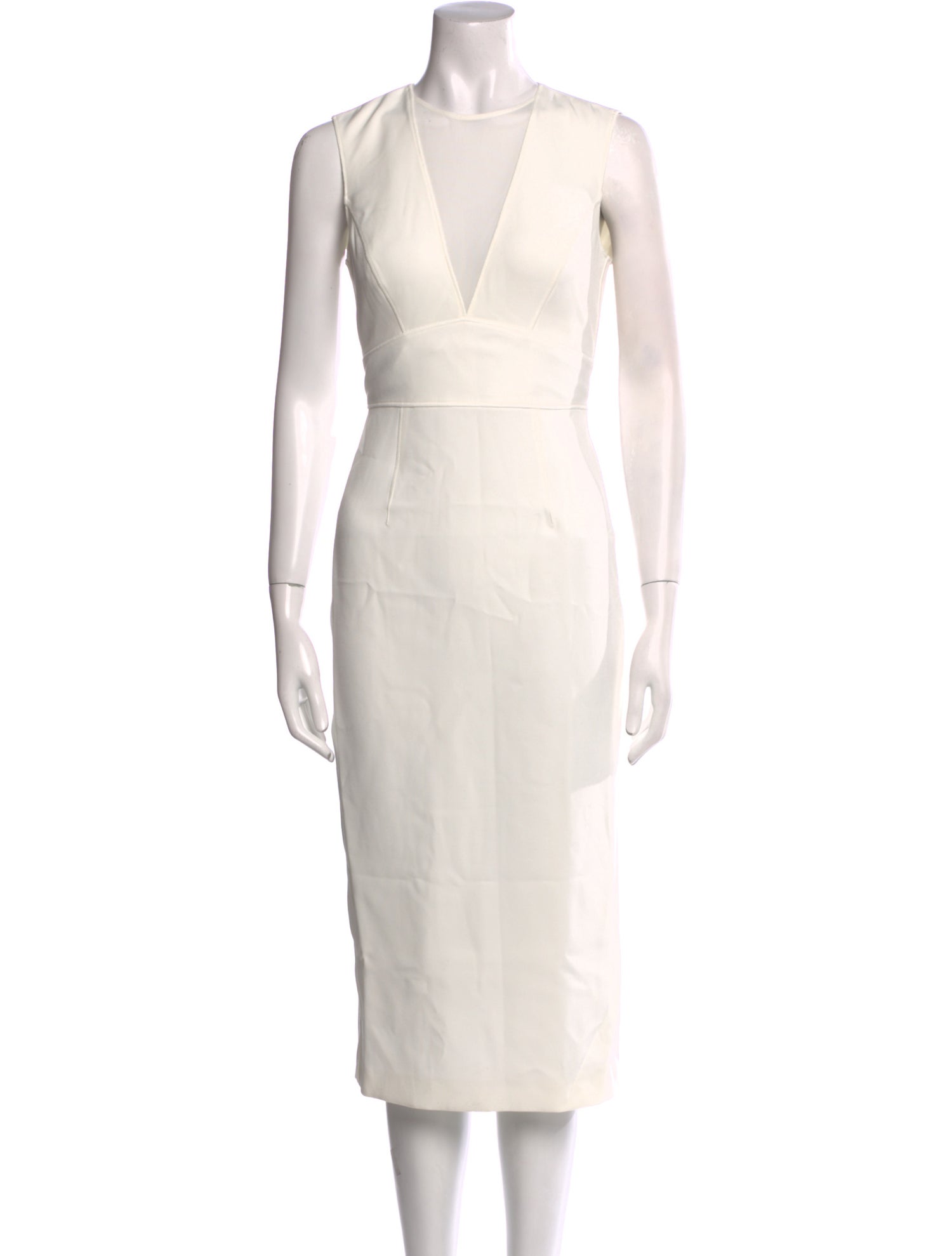 Ted Baker Crew Neck Midi Length Dress w/ Tags