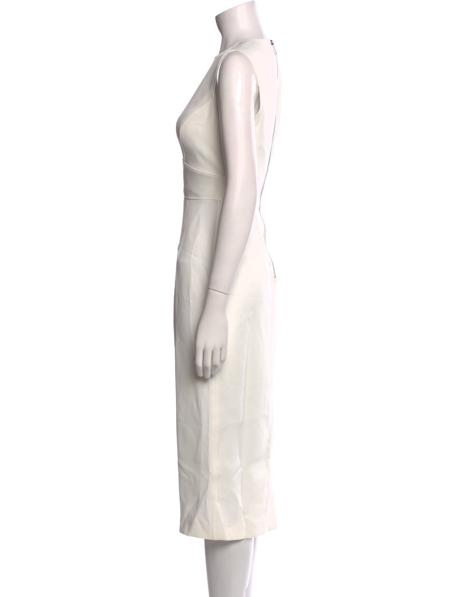 Ted Baker Crew Neck Midi Length Dress w/ Tags