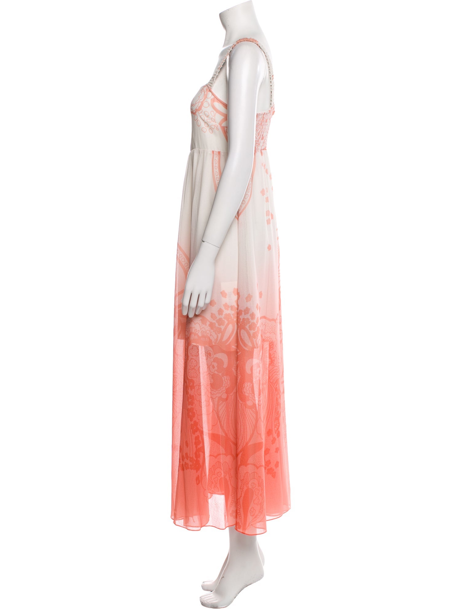 Ted Baker Floral Print Long Dress