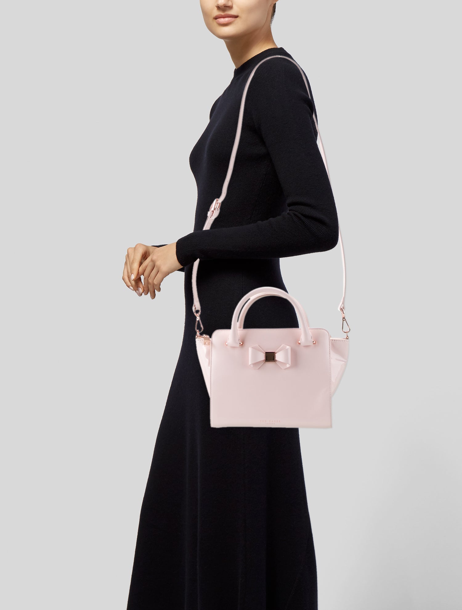 Ted Baker Leather Top Handle Bag