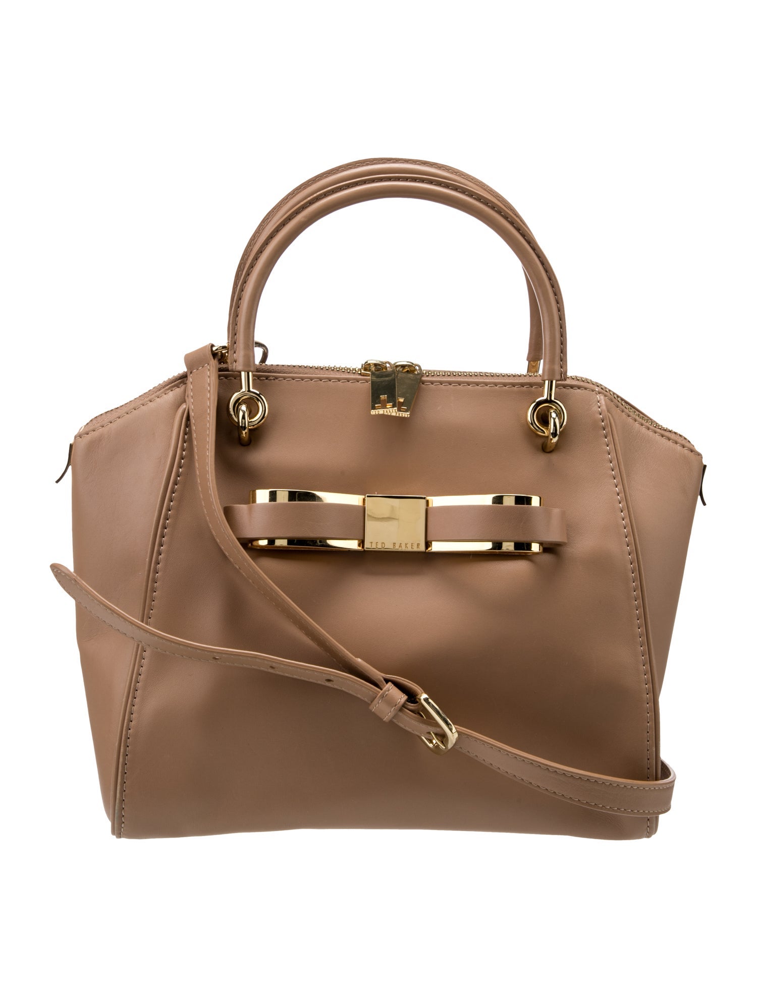 Ted Baker Leather Top Handle Bag