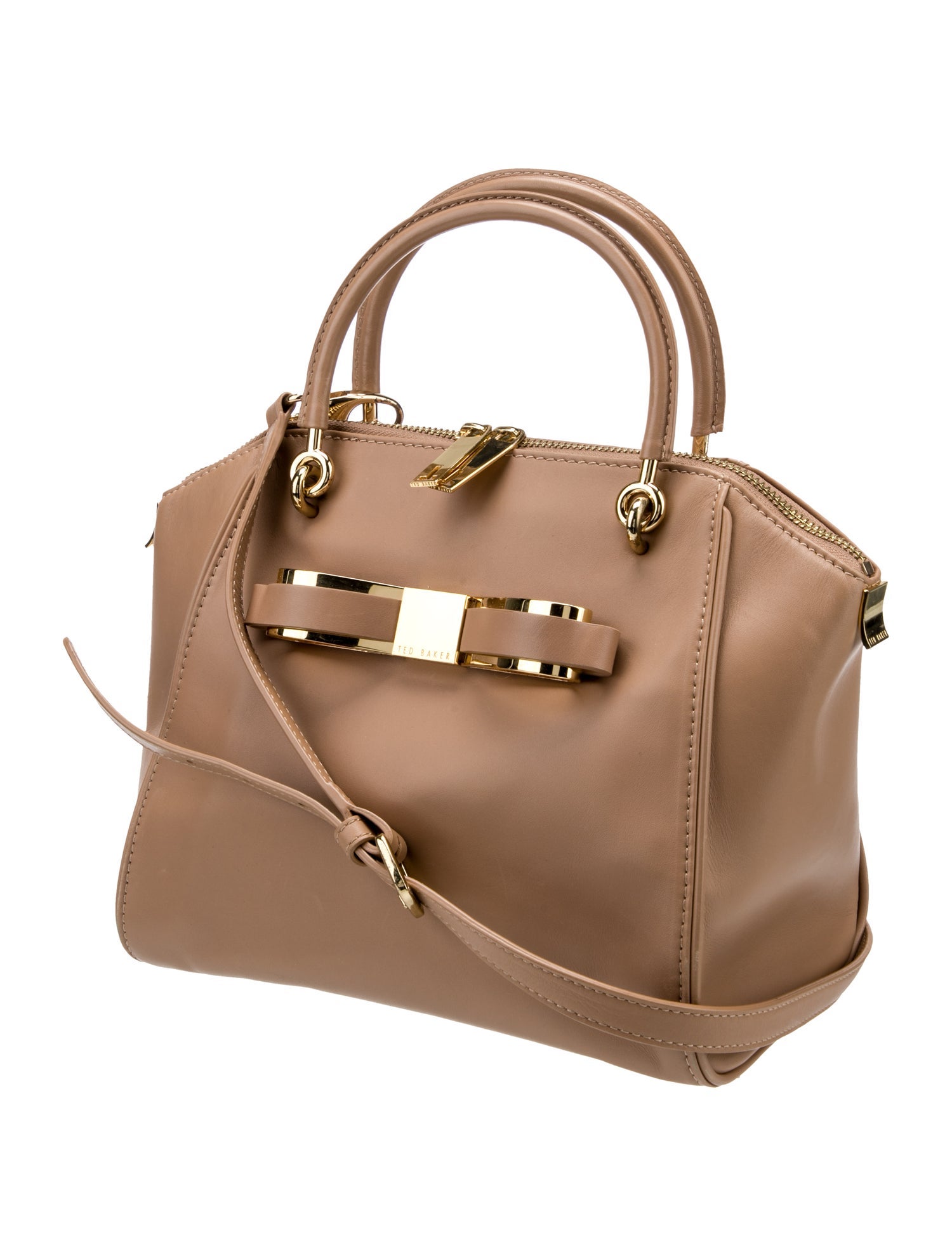 Ted Baker Leather Top Handle Bag