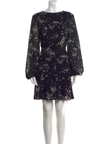Ted Baker Dresses Floral Print Knee-Length Dress XXL
