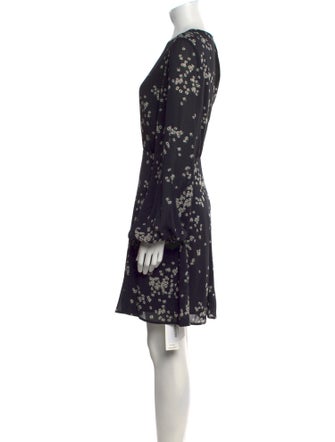 Ted Baker Floral Print Knee-Length Dress