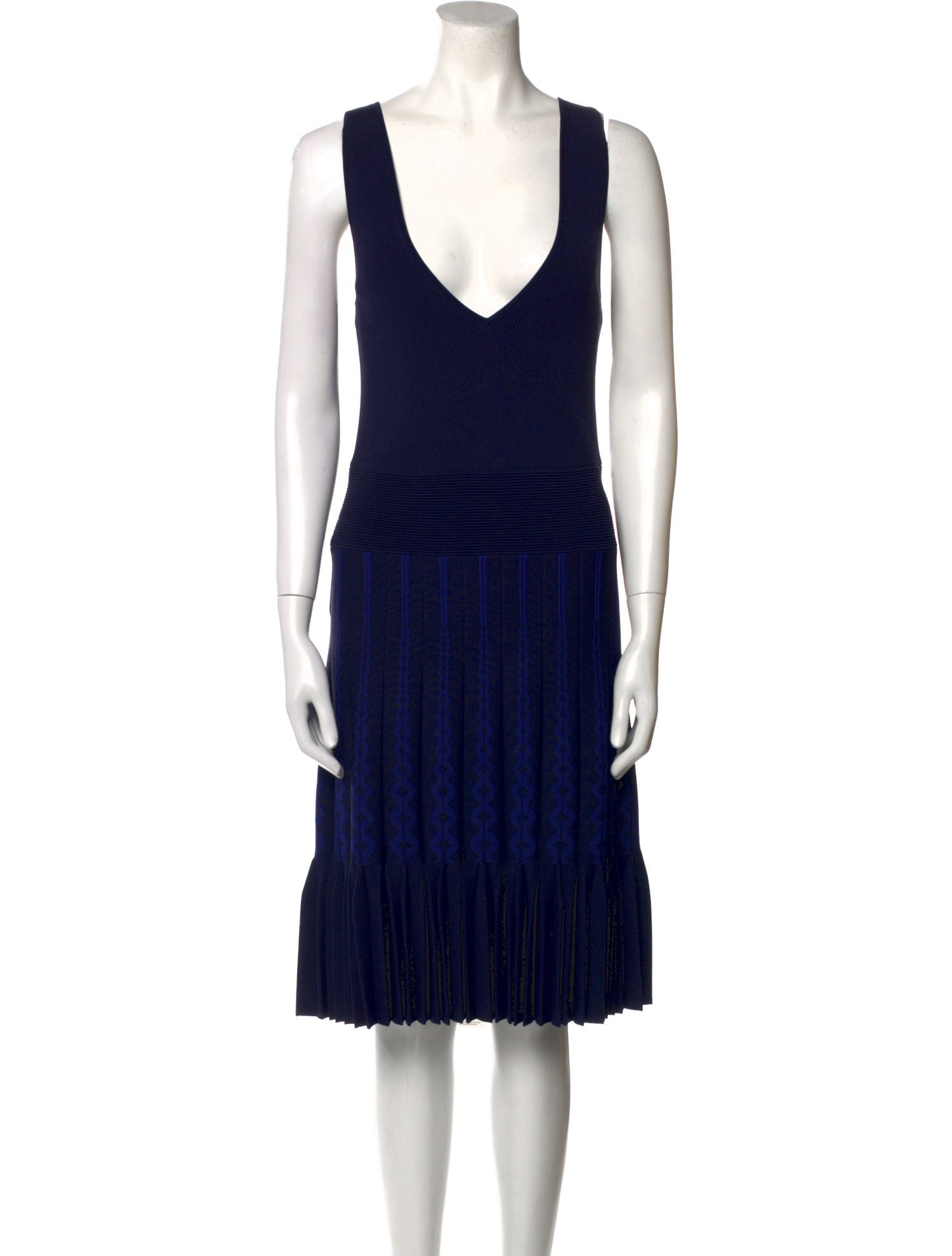 Ted Baker V-Neck Knee-Length Dress